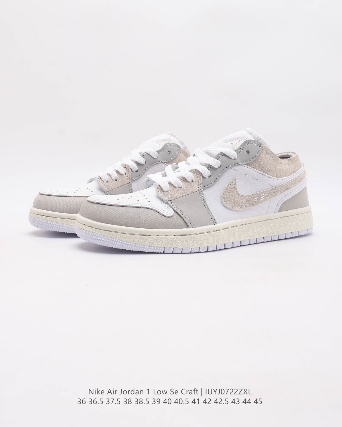 Air Jordan 1 Low SE Craft 'Ivory/Grey'