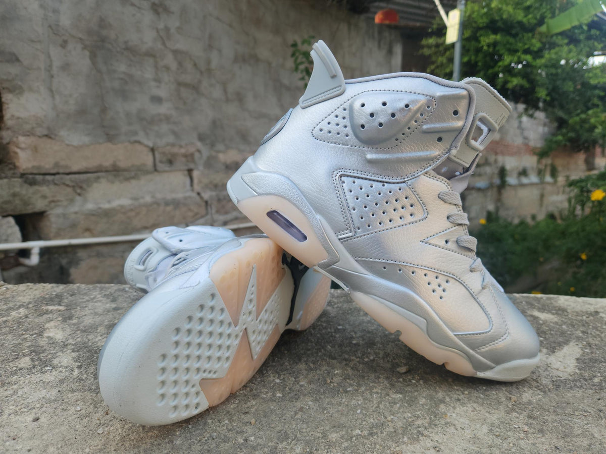 Air Jordan 6 Retro 'Metallic Silver' Silver/Silver/Silver