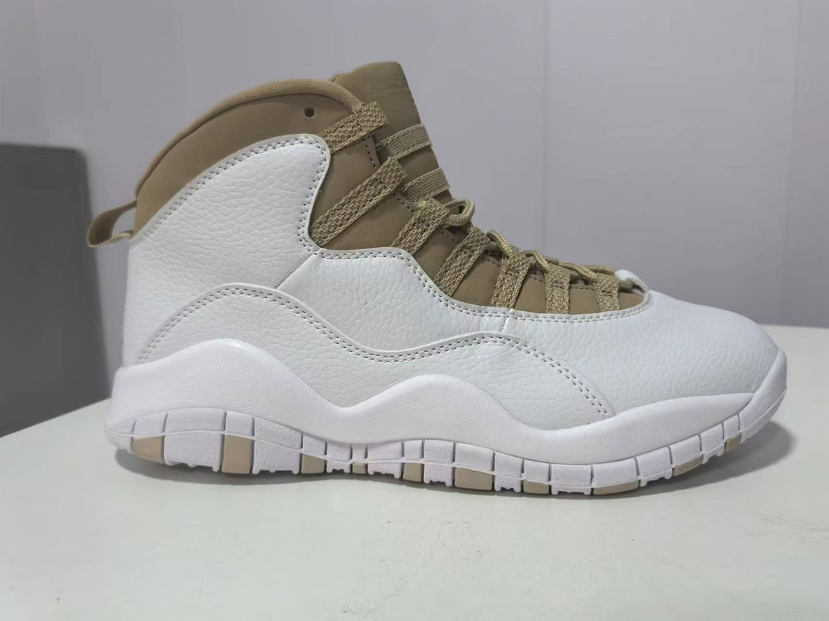 Air Jordan 10 Retro – White/Brown