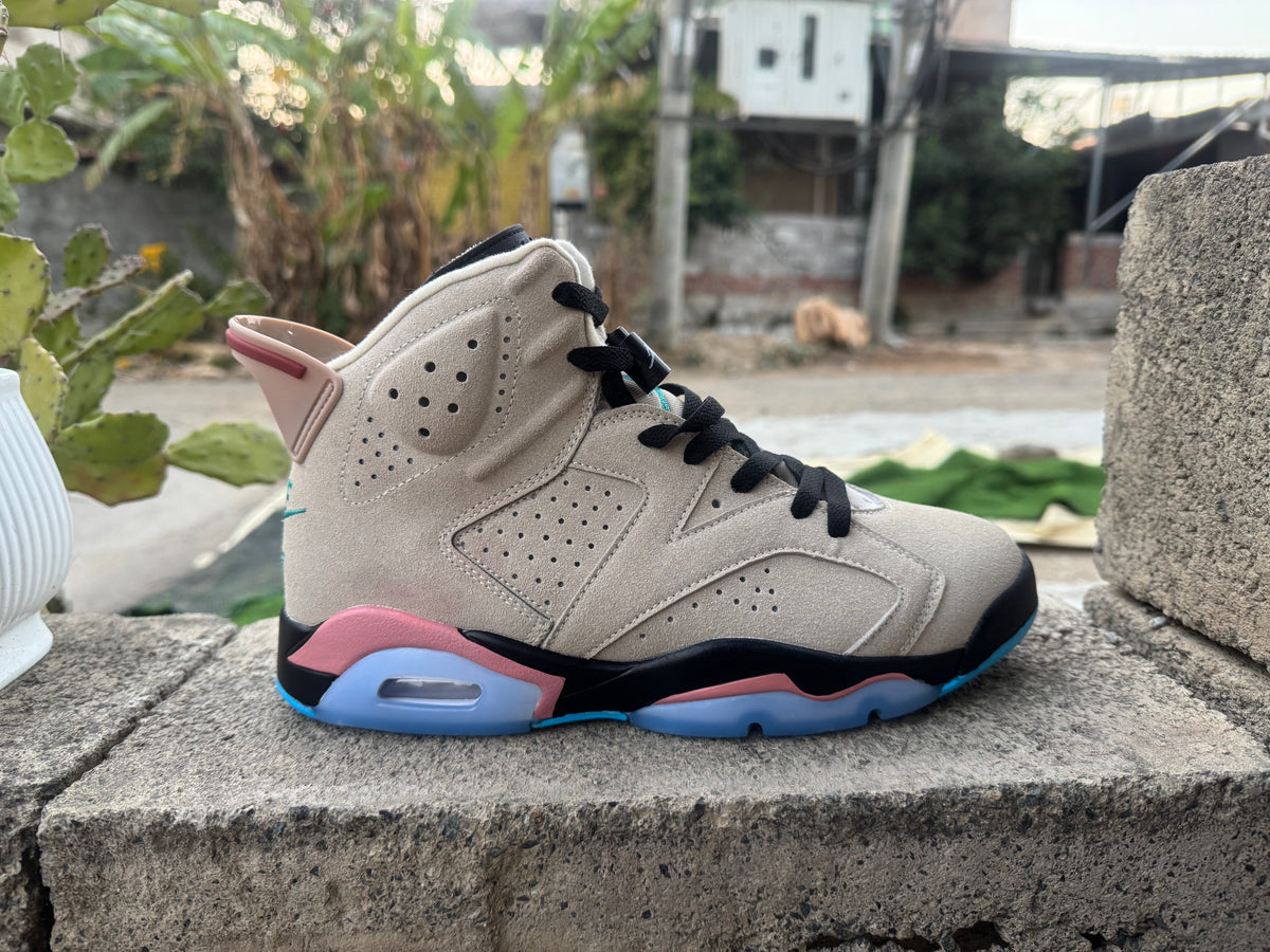 Air Jordan 6 Retro 'Sail/Green' Sail/Green/White