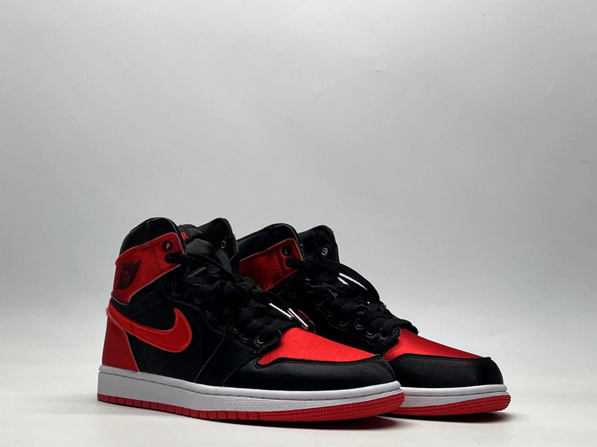 Air Jordan 1 High OG 'Banned' Satin (Full-Grain & Satin)