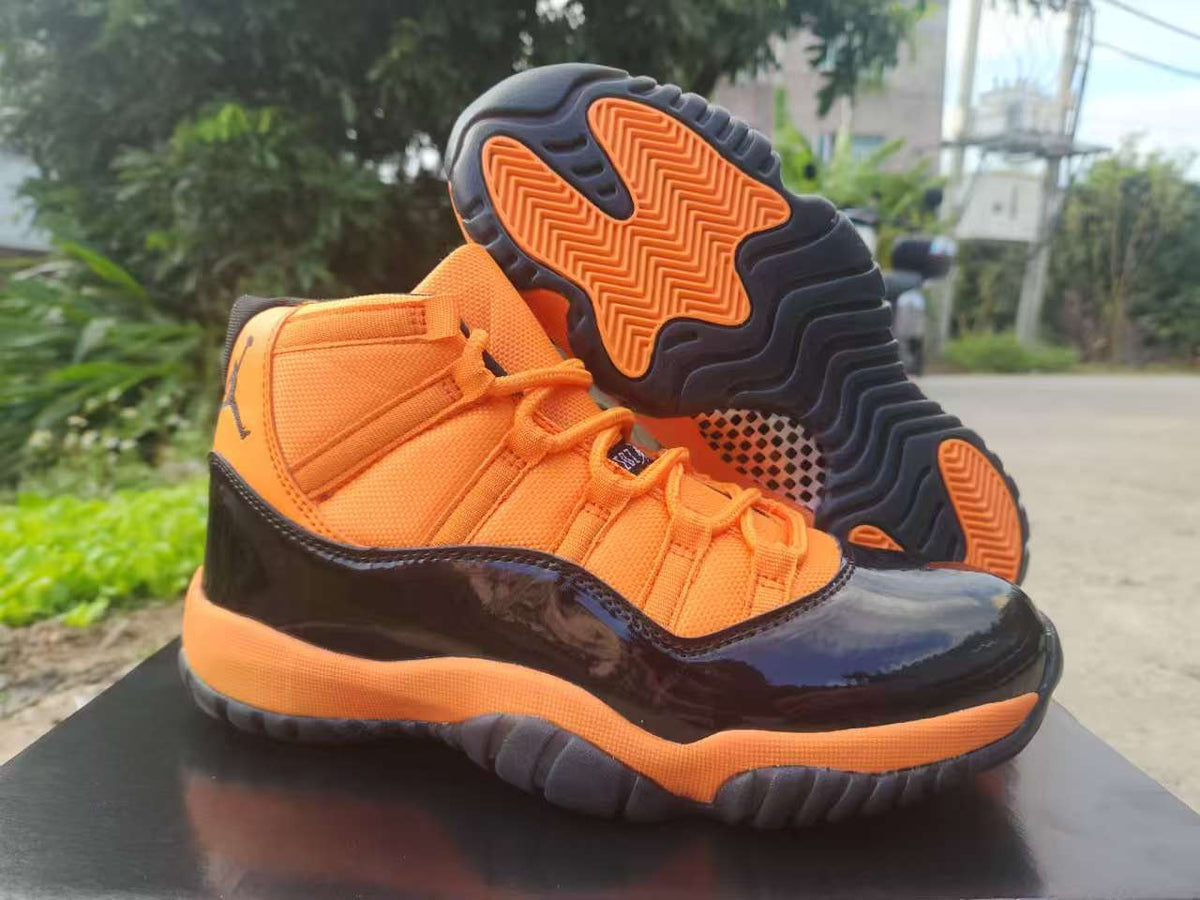 Air Jordan 11 Retro 'Black/Orange' Sneaker