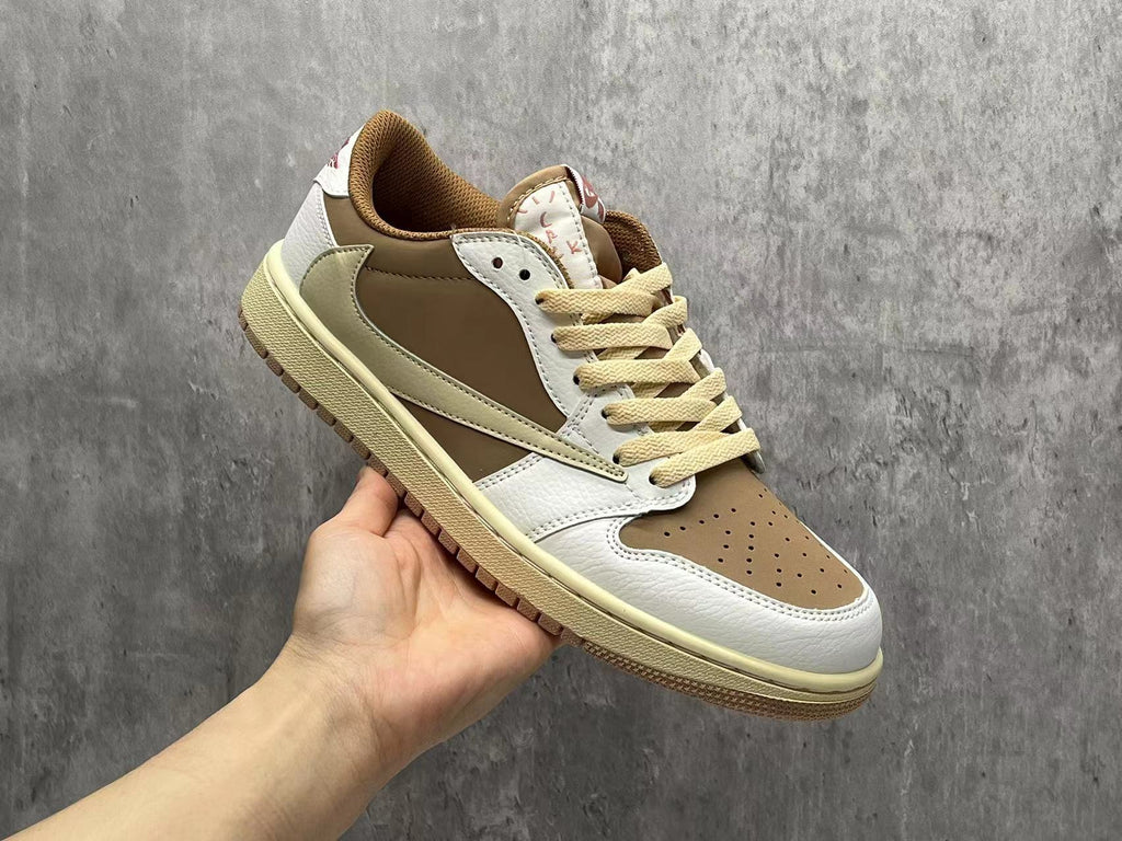 Travis Scott x Air Jordan 1 Low OG SP 'Light-Brown Pink'