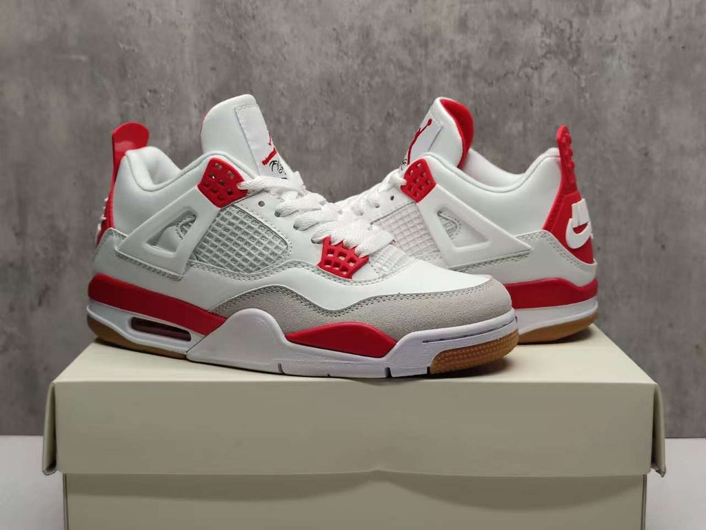 Air Jordan 4 Retro 'Valentine's Day' Sierra Red Sneaker