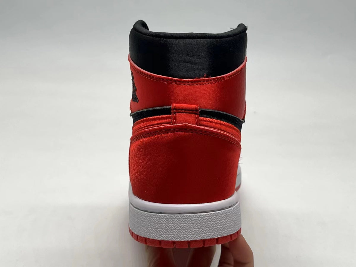 Air Jordan 1 High OG 'Banned' Satin (Full-Grain & Satin)