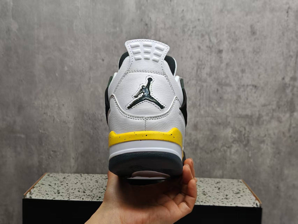 Air Jordan 4 Retro "Lightning" Tour Yellow/White/Dark Blue Grey
